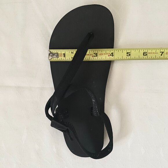 Earth Runners Black Primal Grounding Sandals Women's 7 Men's 5 Minimalist - Picture 10 of 10